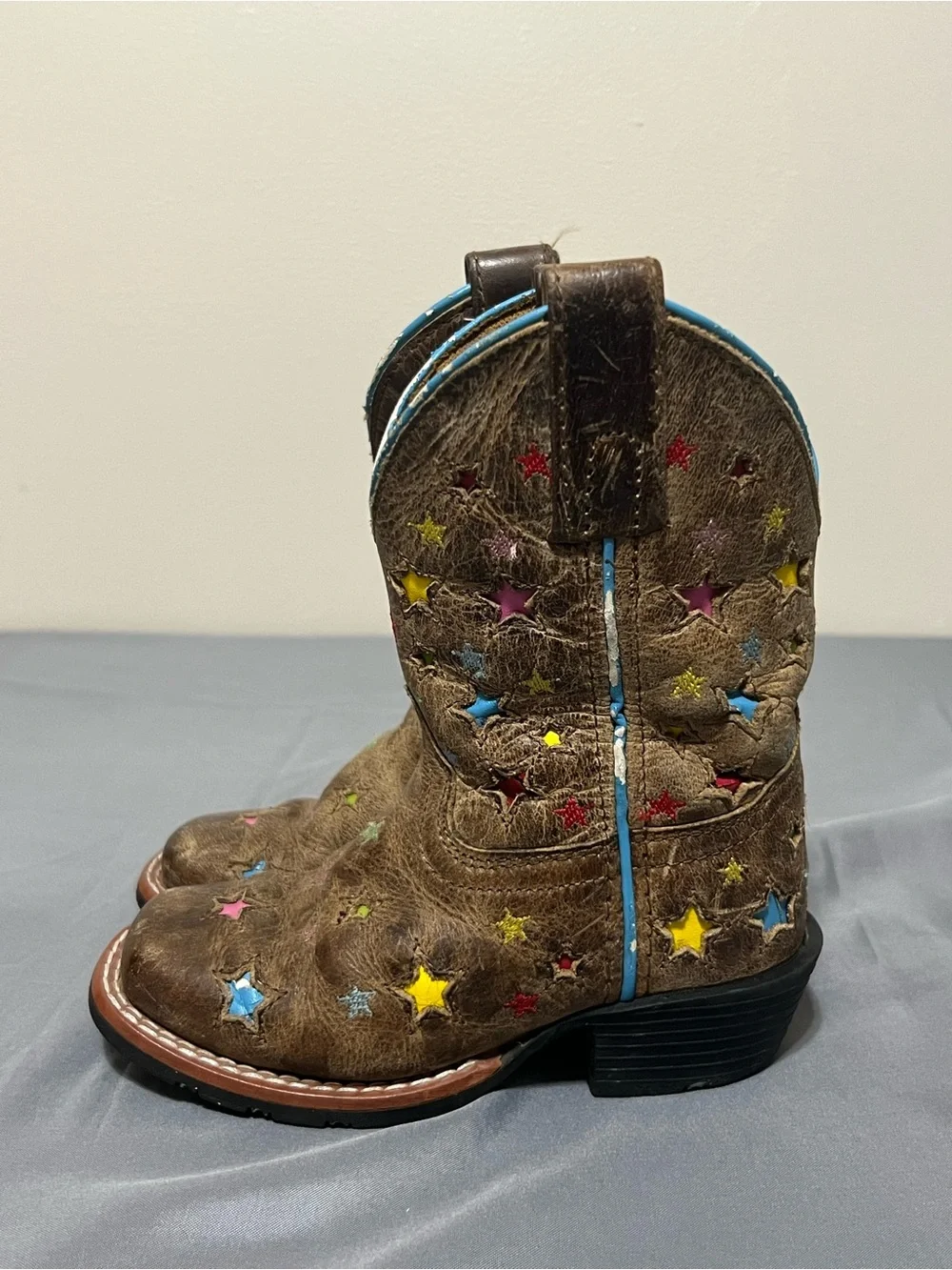 Dan Post Children’s Size 9d Star Leather Boots